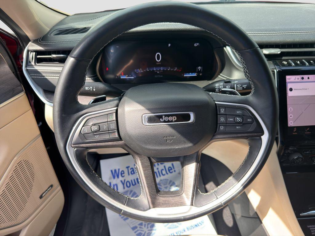 used 2021 Jeep Grand Cherokee L car, priced at $29,777