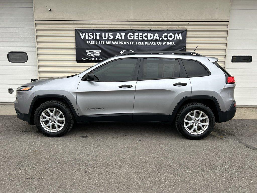 used 2017 Jeep Cherokee car, priced at $12,500