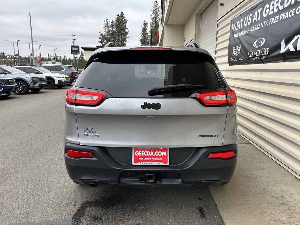 used 2017 Jeep Cherokee car, priced at $12,500