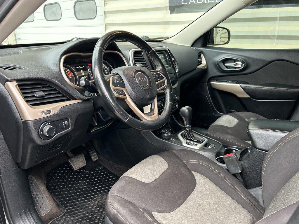 used 2017 Jeep Cherokee car, priced at $12,500