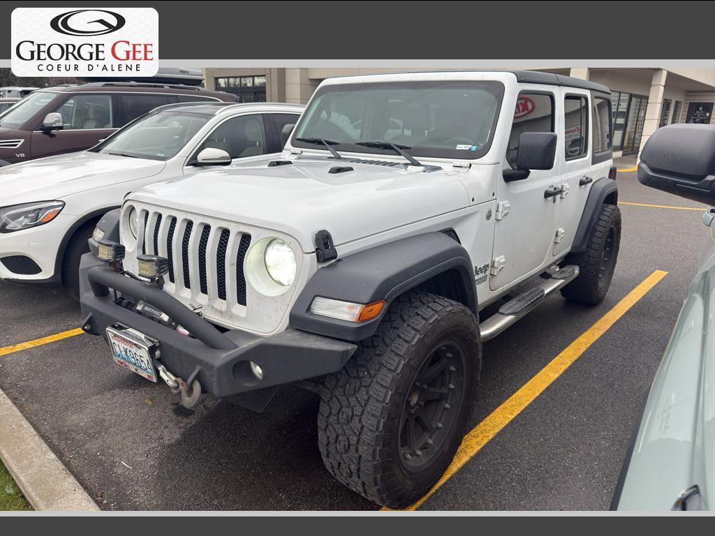 used 2018 Jeep Wrangler Unlimited car, priced at $21,880