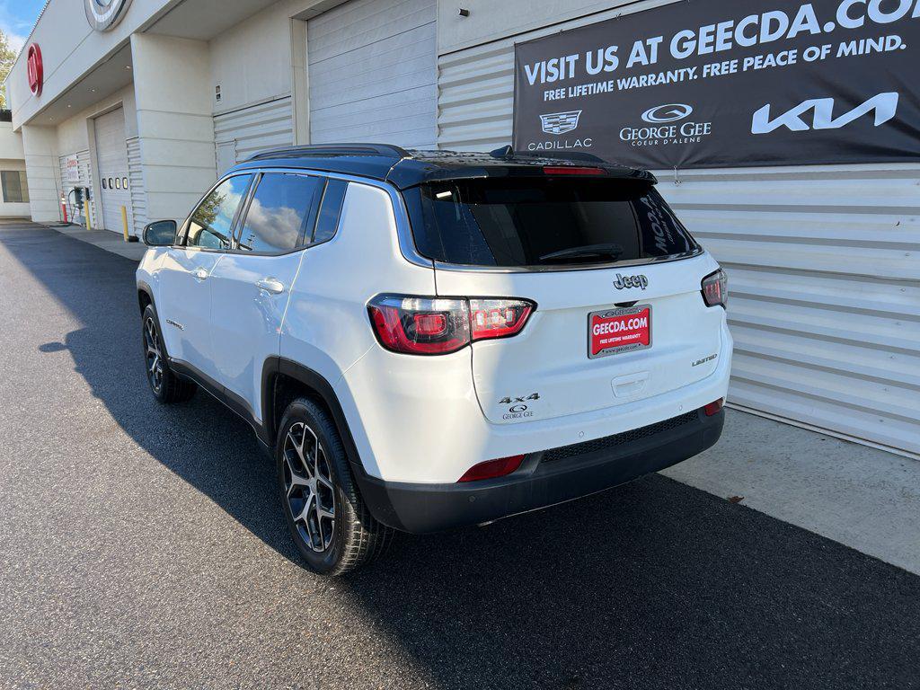 used 2024 Jeep Compass car, priced at $21,500