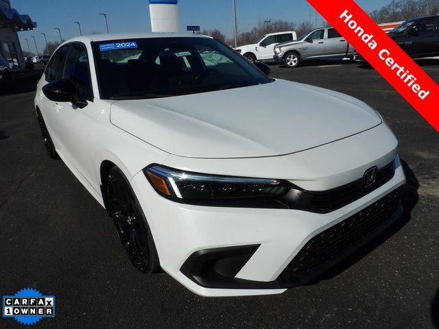 used 2024 Honda Civic car, priced at $23,251