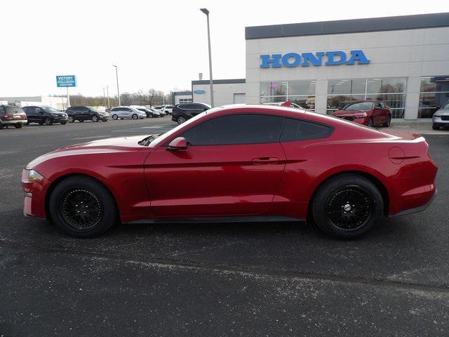 used 2021 Ford Mustang car, priced at $20,694