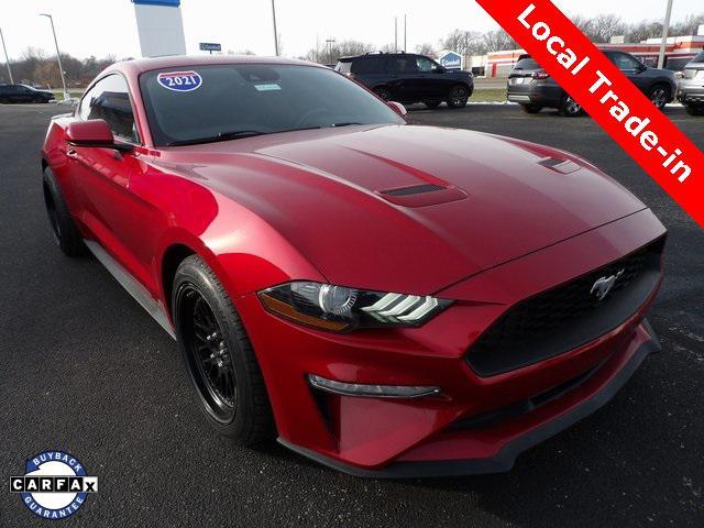 used 2021 Ford Mustang car, priced at $20,694