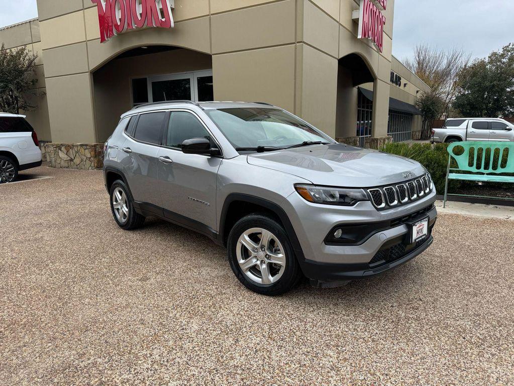 used 2023 Jeep Compass car, priced at $19,900