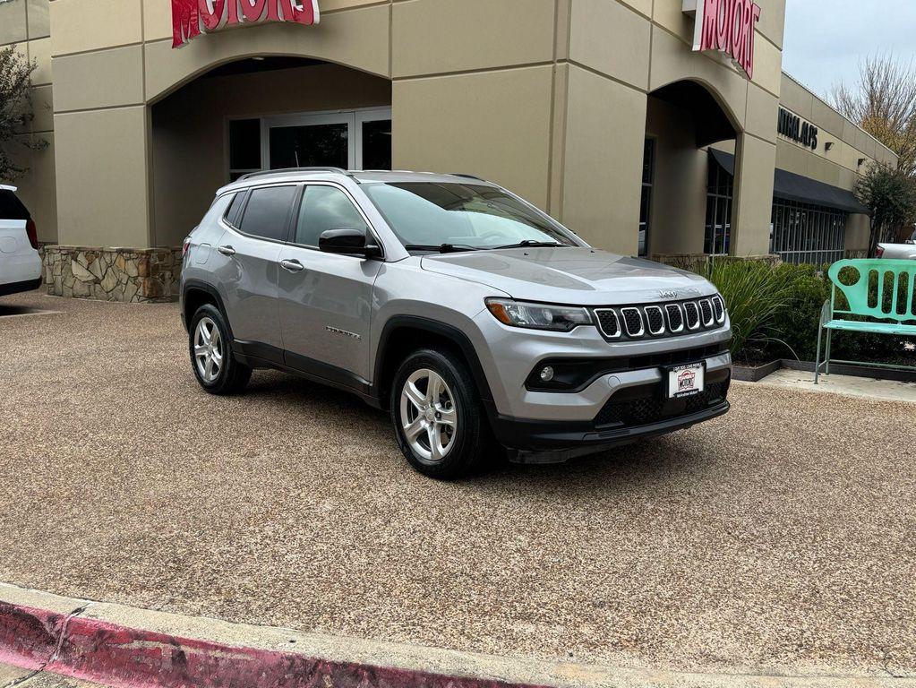 used 2023 Jeep Compass car, priced at $19,900