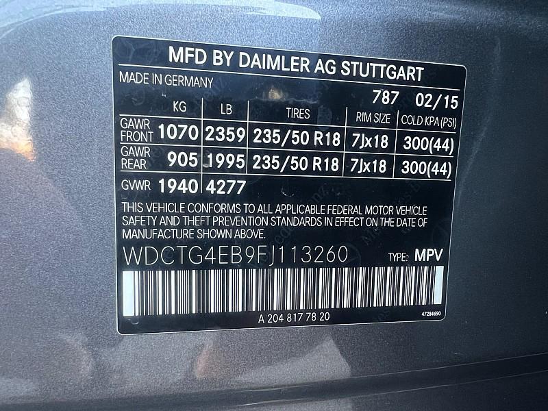 used 2015 Mercedes-Benz GLA-Class car, priced at $11,991