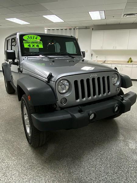used 2014 Jeep Wrangler Unlimited car, priced at $18,991