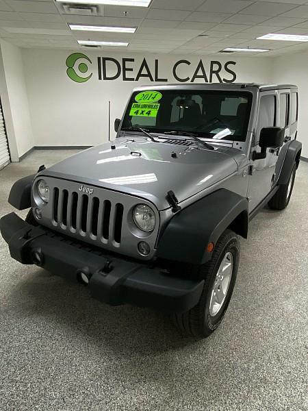 used 2014 Jeep Wrangler Unlimited car, priced at $18,991