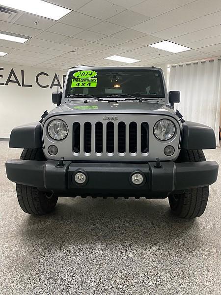 used 2014 Jeep Wrangler Unlimited car, priced at $18,991