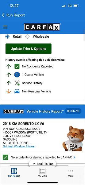 used 2018 Kia Sorento car, priced at $10,991