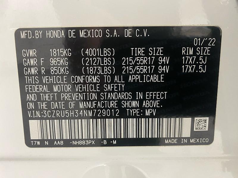 used 2022 Honda HR-V car, priced at $15,291