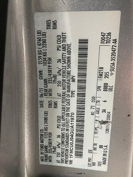 used 2016 Ford Escape car, priced at $8,491