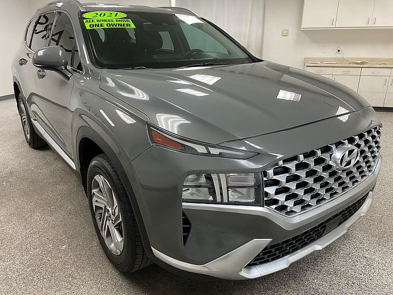 used 2021 Hyundai Santa Fe car, priced at $14,691
