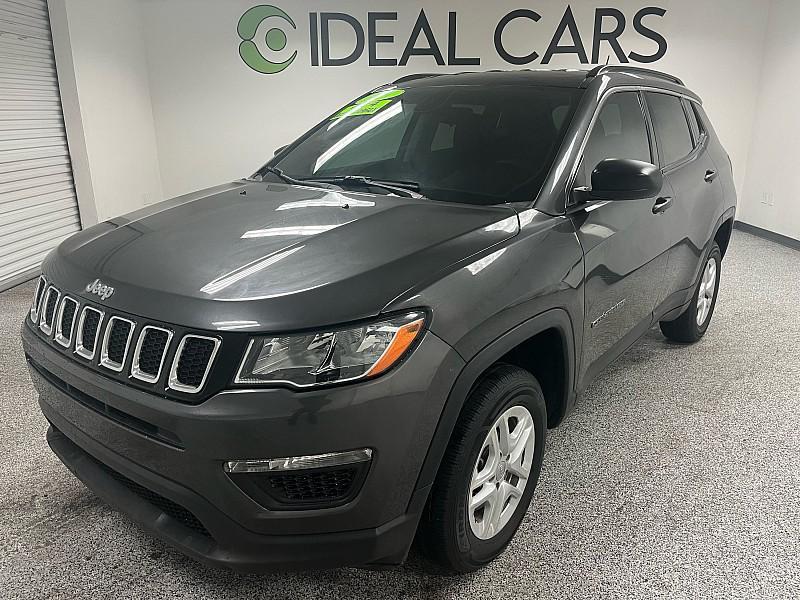 used 2021 Jeep Compass car, priced at $16,491