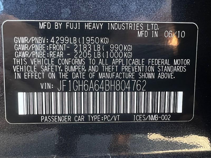 used 2011 Subaru Impreza car, priced at $7,791