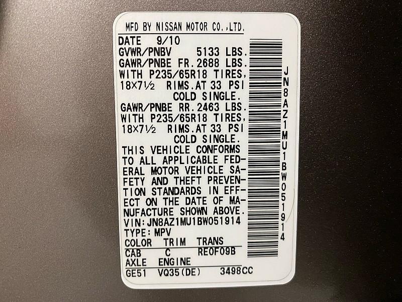 used 2011 Nissan Murano car, priced at $6,991