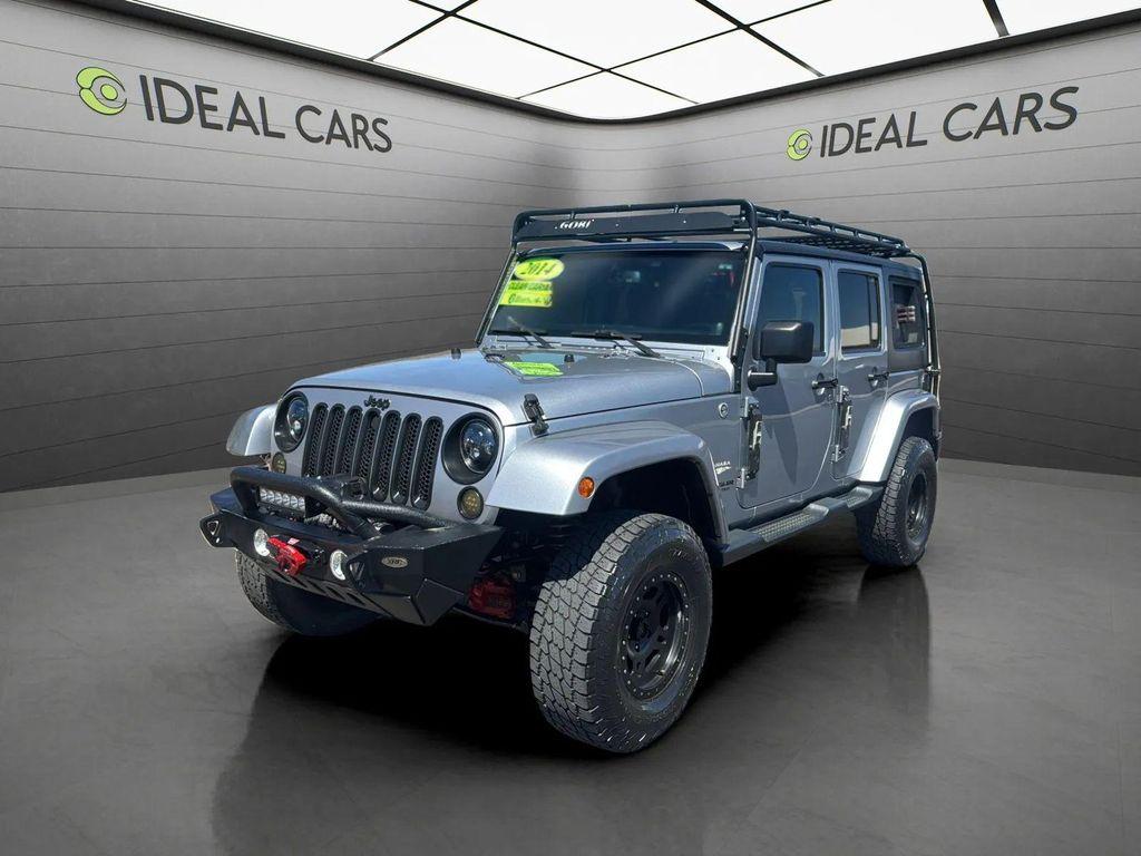 used 2014 Jeep Wrangler Unlimited car, priced at $17,791