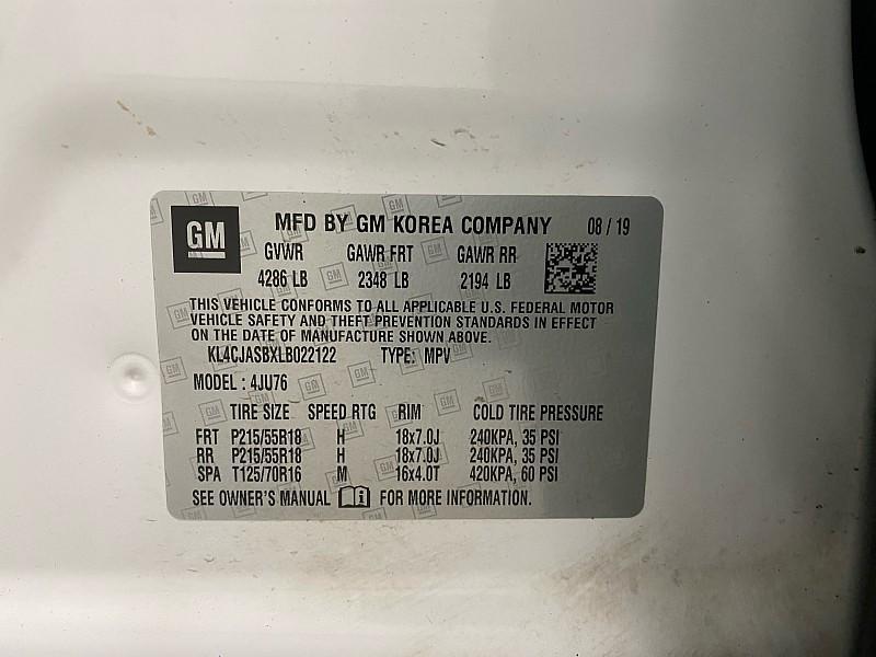 used 2020 Buick Encore car, priced at $9,791