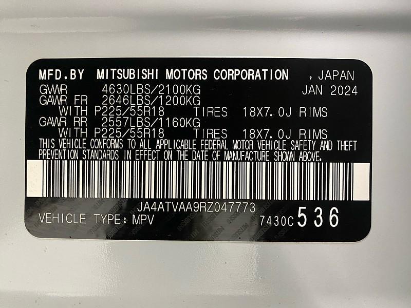 used 2024 Mitsubishi Eclipse Cross car, priced at $17,491