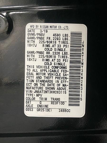 used 2019 Nissan Rogue car, priced at $13,891