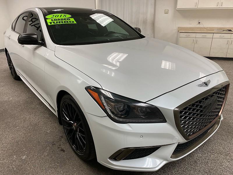 used 2018 Genesis G80 car, priced at $15,491