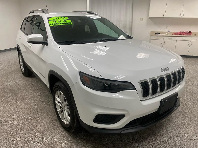 used 2021 Jeep Cherokee car, priced at $13,891