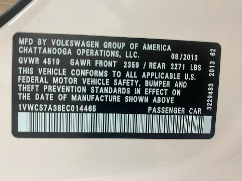 used 2014 Volkswagen Passat car, priced at $6,891