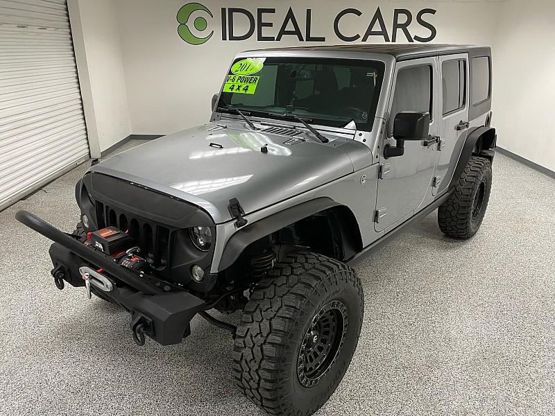 used 2017 Jeep Wrangler Unlimited car, priced at $17,991