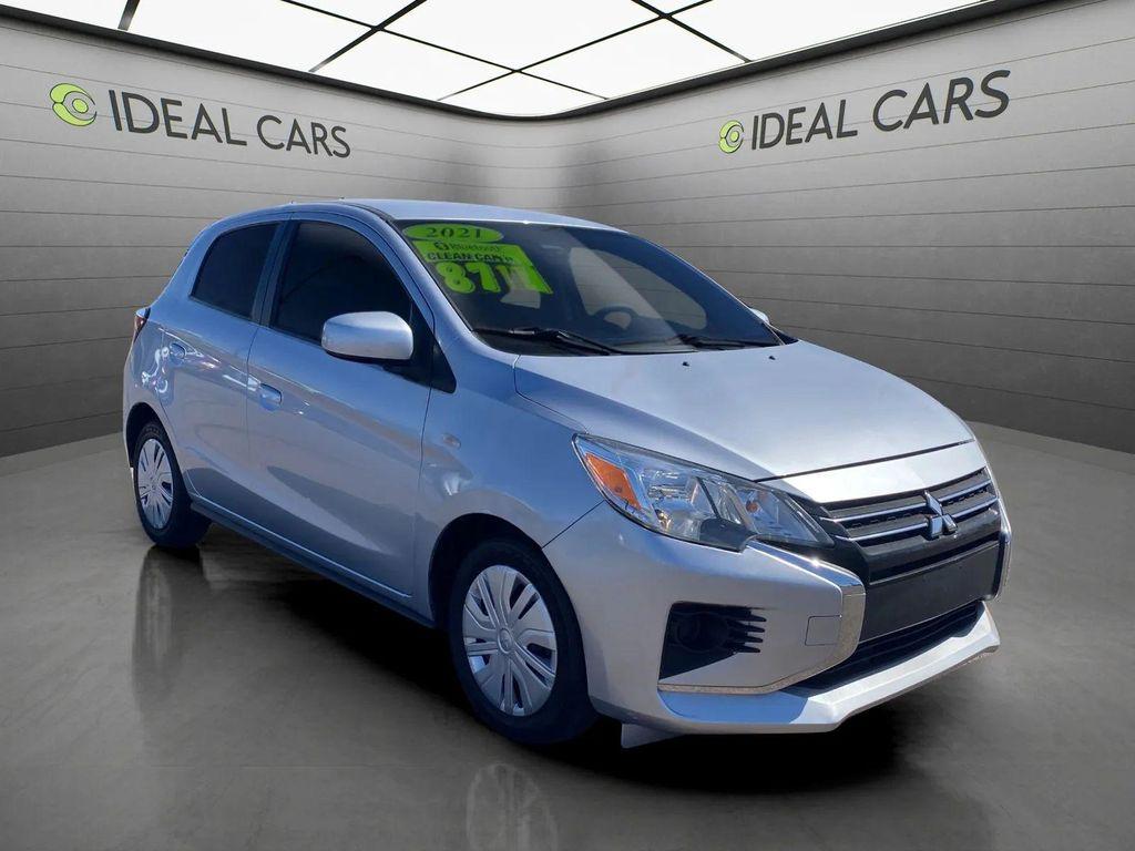 used 2021 Mitsubishi Mirage car, priced at $8,791