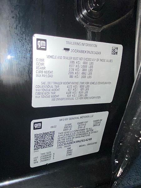 used 2022 Chevrolet Silverado 1500 car, priced at $26,491