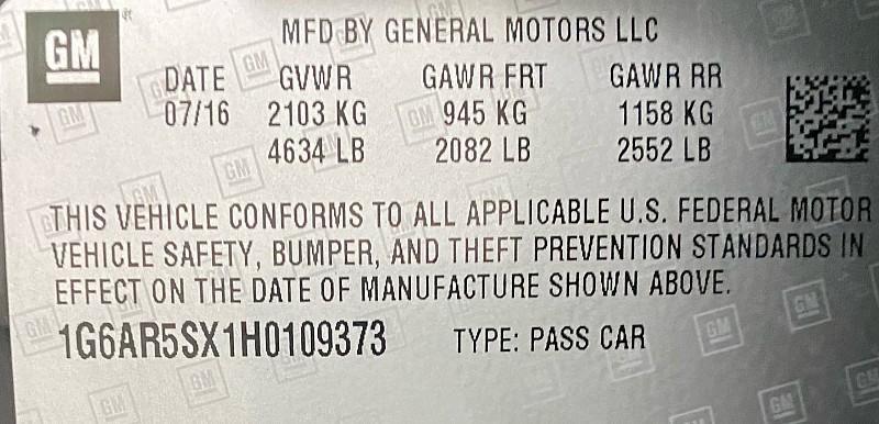 used 2017 Cadillac CTS car, priced at $12,491