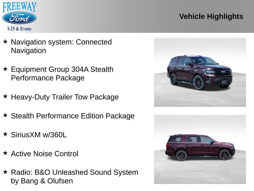 used 2024 Ford Expedition car, priced at $55,700