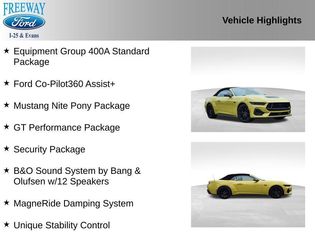 used 2025 Ford Mustang car, priced at $66,700