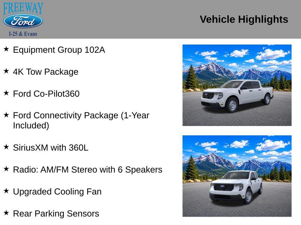 new 2026 Ford Maverick car, priced at $30,645