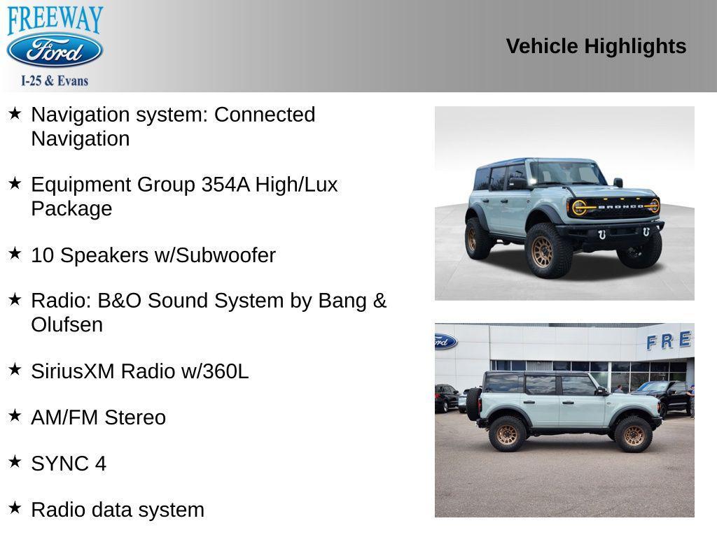 used 2024 Ford Bronco car, priced at $55,000