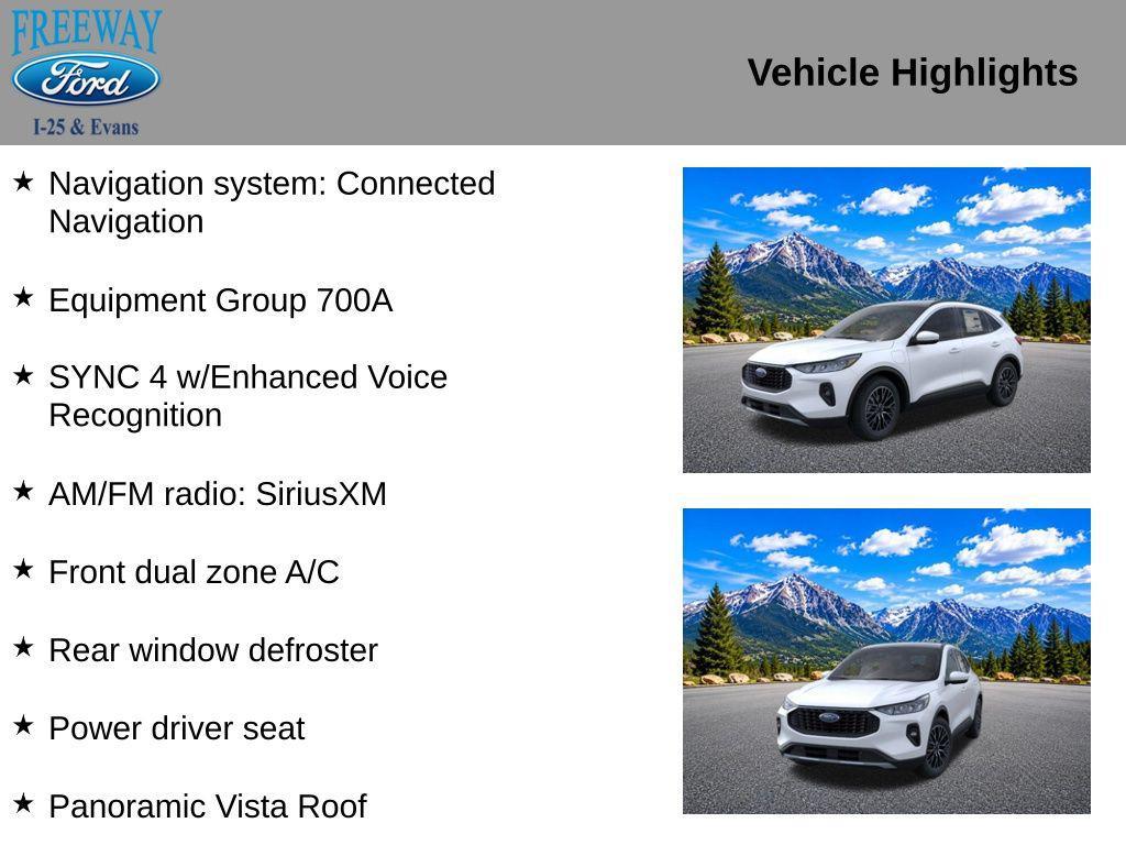 new 2025 Ford Escape PHEV car, priced at $39,180