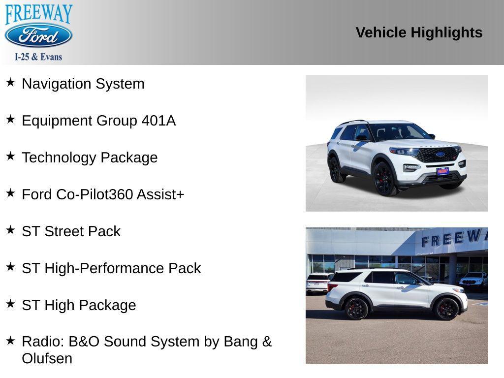 used 2024 Ford Explorer car, priced at $43,000