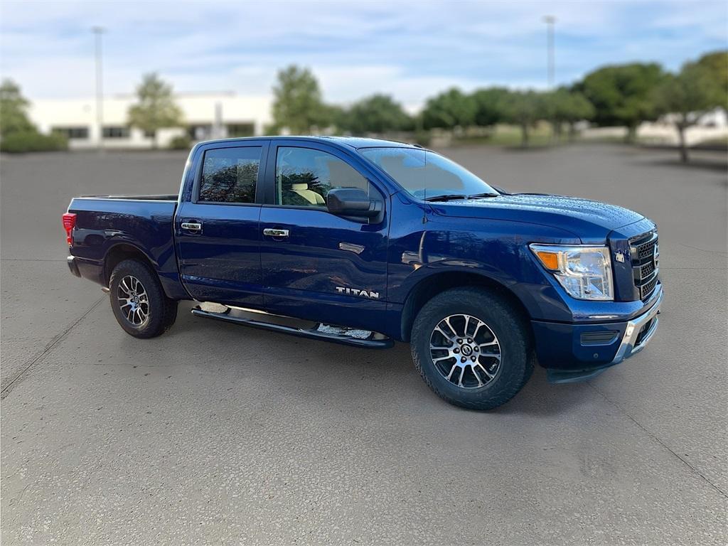 used 2021 Nissan Titan car, priced at $26,987