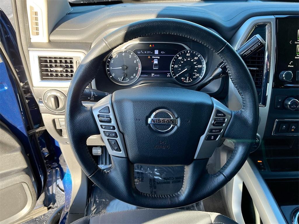 used 2021 Nissan Titan car, priced at $26,987