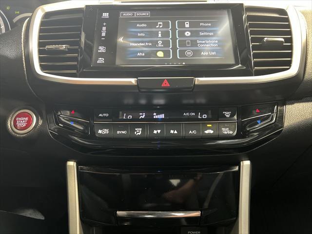 2016 Crystal Black Pearl Honda Accord