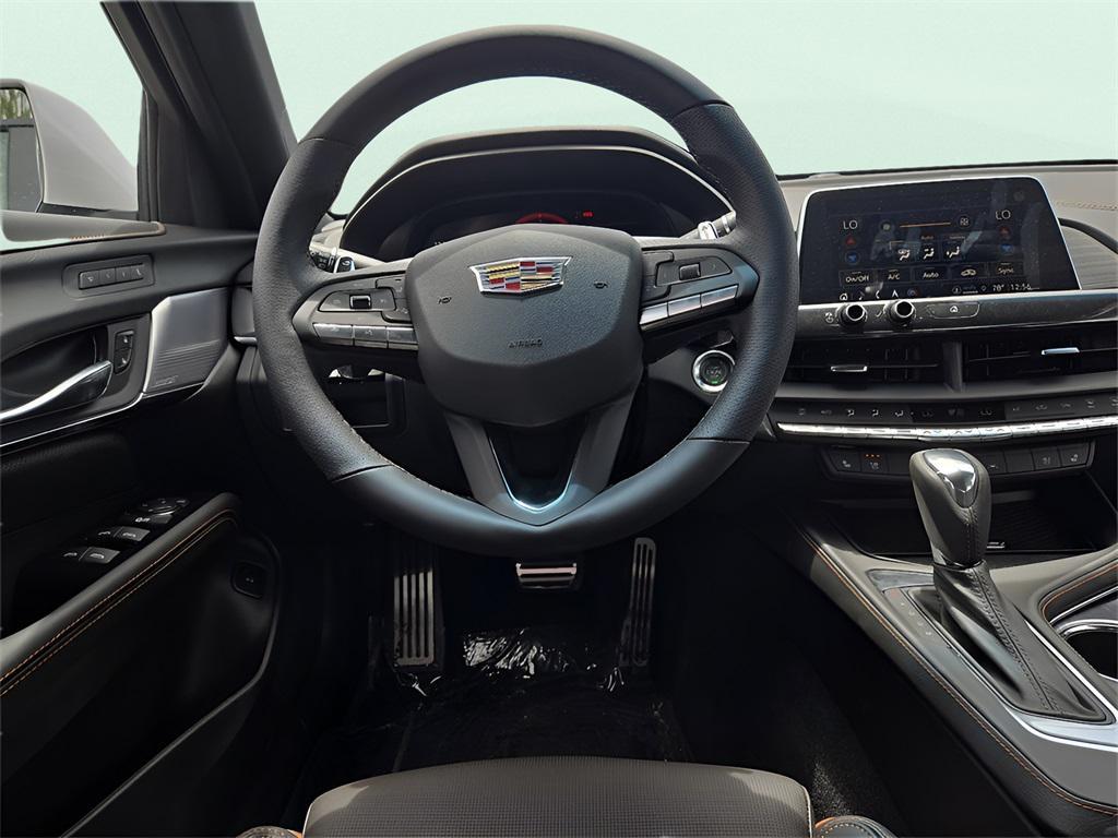 new 2025 Cadillac CT4 car, priced at $48,487