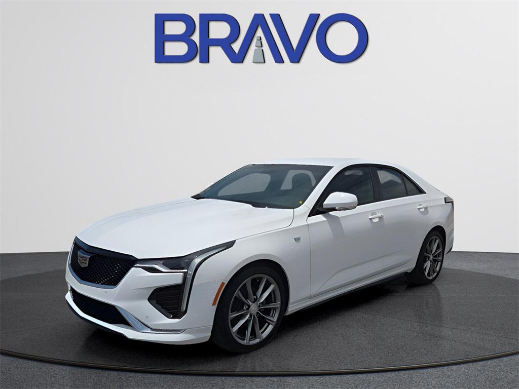 new 2025 Cadillac CT4 car, priced at $45,290