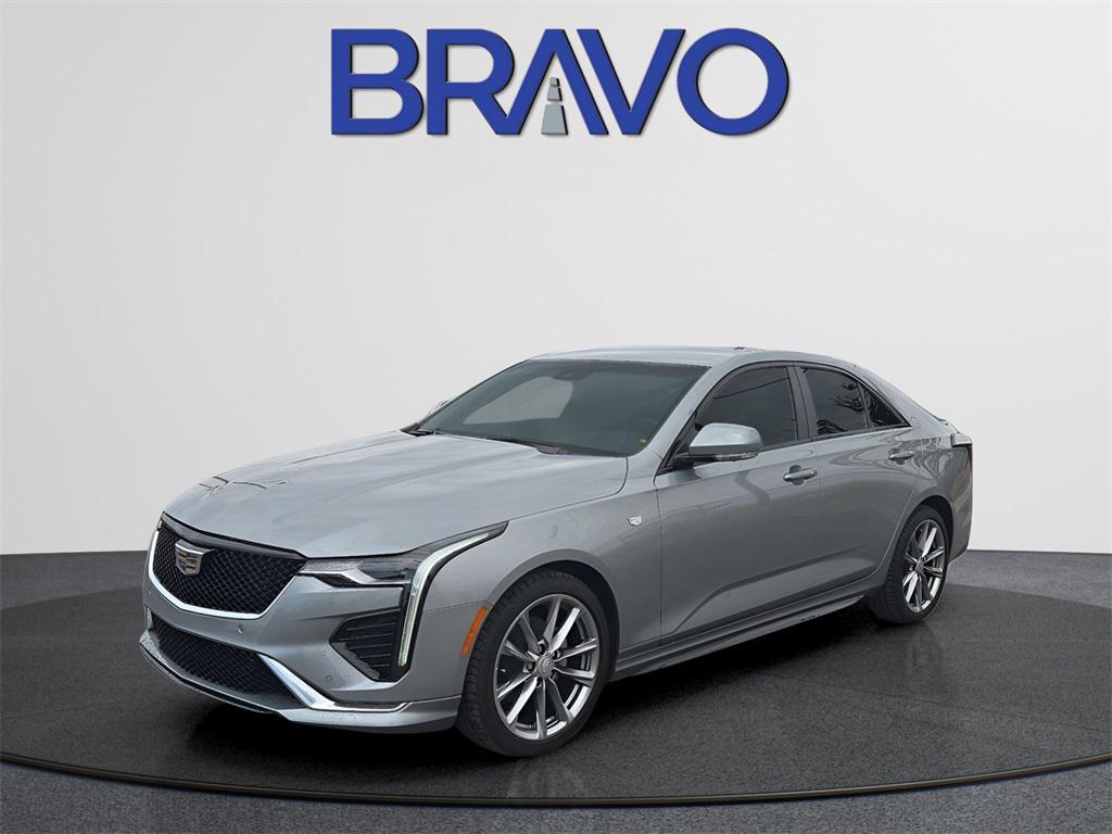 new 2025 Cadillac CT4 car, priced at $45,915