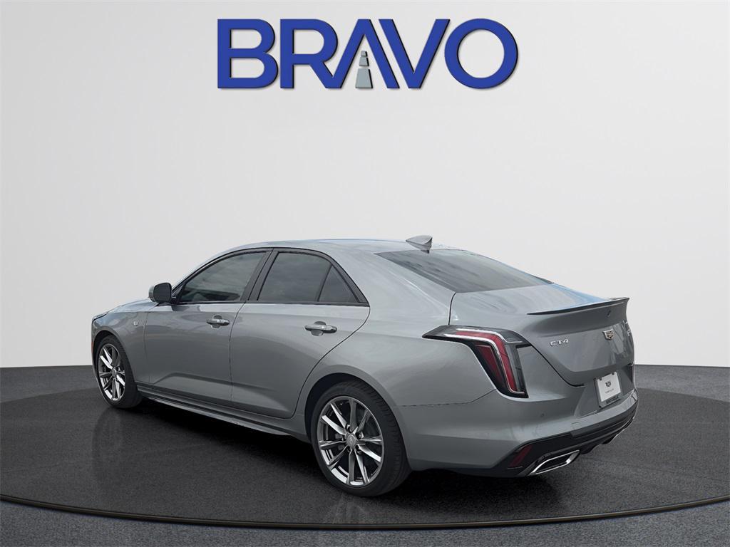 new 2025 Cadillac CT4 car, priced at $45,915