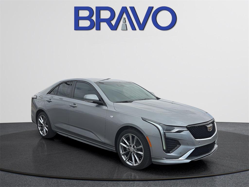 new 2025 Cadillac CT4 car, priced at $45,915