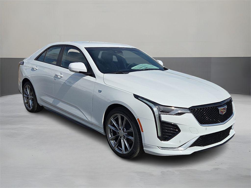new 2025 Cadillac CT4 car, priced at $45,290