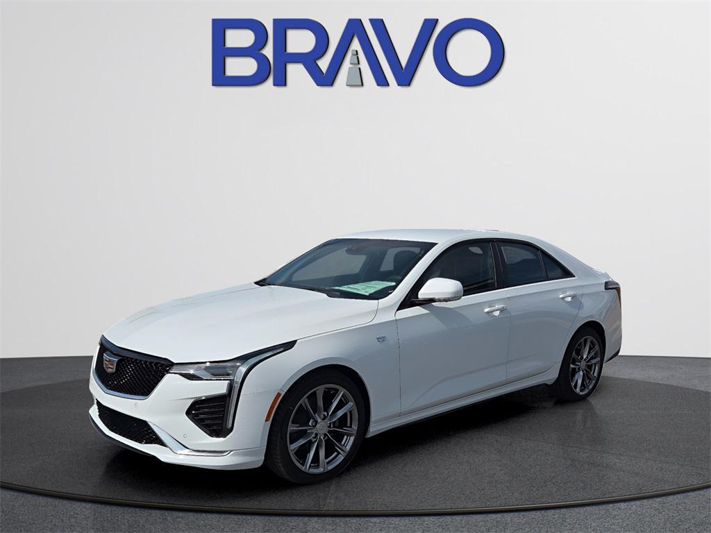 new 2025 Cadillac CT4 car, priced at $45,290