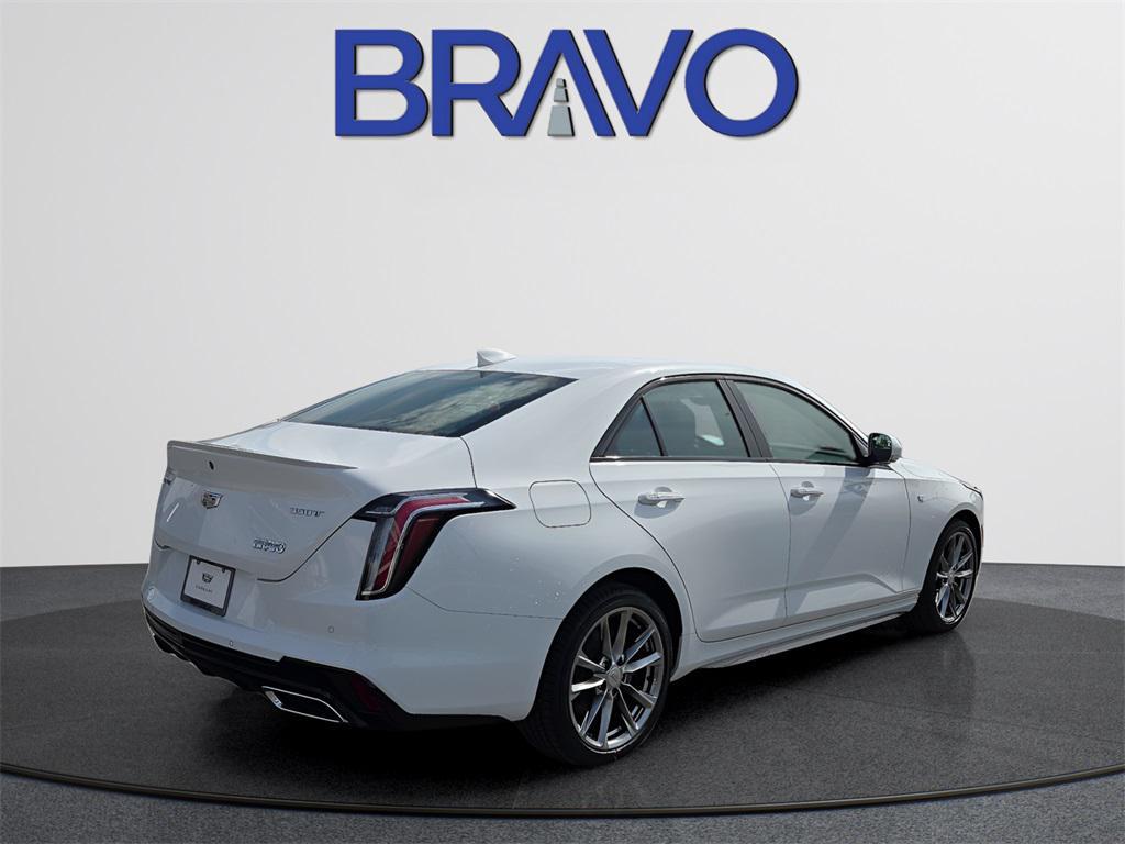 new 2025 Cadillac CT4 car, priced at $45,290